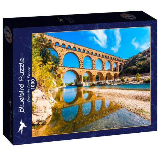 Bluebird Pont du Gard, France Puzzle 1000 pièces