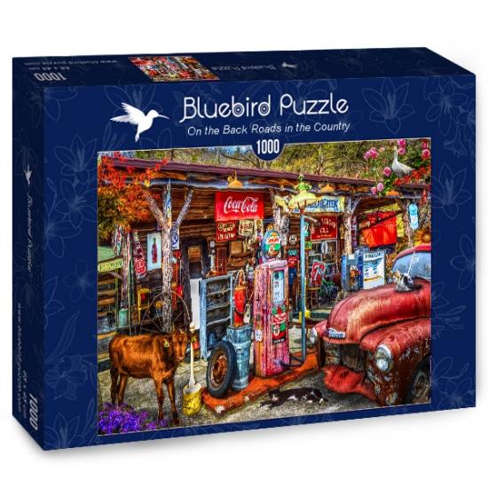 Puzzle Bluebird Back Country Roads 1000 pièces