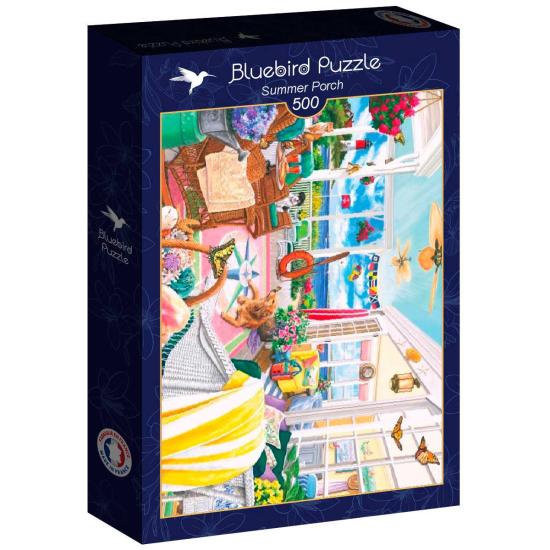 Puzzle Bluebird Porche d'été de 500 pièces