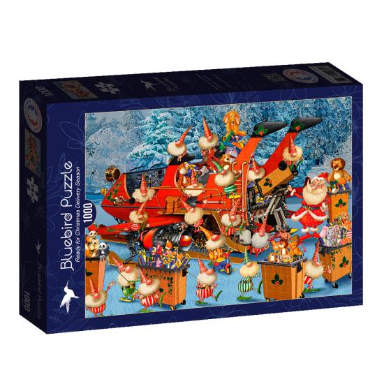 Puzzle Bluebird Préparé Moulage de Noël 1000 Pcs