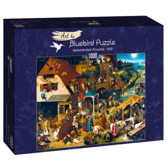 Puzzle Bluebird Proverbes Flamands 1000 pièces
