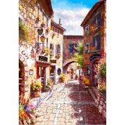 Puzzle 1000 pièces Bluebird Pueblo Eze