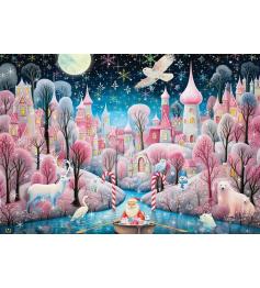 Puzzle Bluebird Village De Noël 1000 pièces
