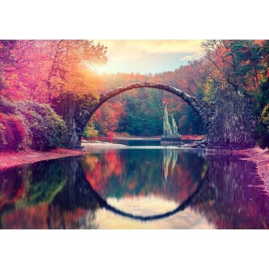 Puzzle Bluebird Devil's Bridge, Kromlau 1500 pièces