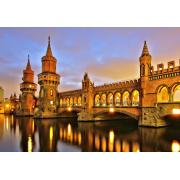 Puzzle Bluebird Pont Oberbaum, Berlin, Allemagne 1000 pièces