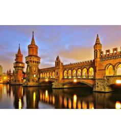 Puzzle Bluebird Pont Oberbaum, Berlin, Allemagne 1000 pièces