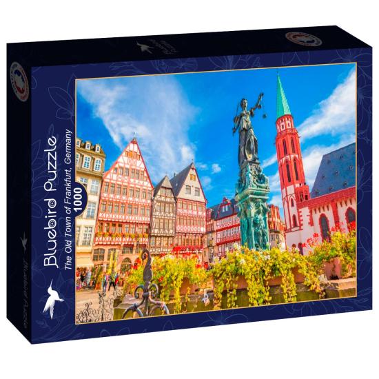 Puzzle Bluebird La Vieille Ville De Francfort, En Allemagne 1000