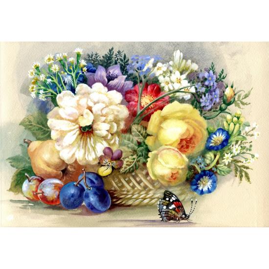 Puzzle 1000 pièces Bouquet d'automne Bluebird