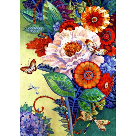 Puzzle Bluebird Bouquet Mixte 1500 Pièces