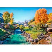 Puzzle Bluebird Ramsau en Automne 500 pieces
