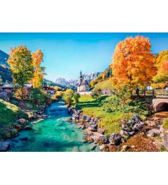 Puzzle Bluebird Ramsau en Automne 500 pieces