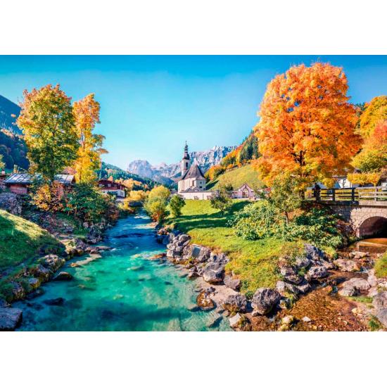 Puzzle Bluebird Ramsau en Automne 500 pieces Puzzle Bluebird Ramsau en Automne 500 pieces
