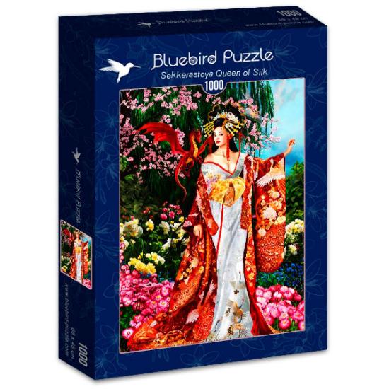 Puzzle 1000 pièces Silk Queen Bluebird