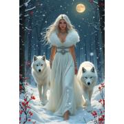Puzzle Bluebird Reine Des Loups 1000 pièces