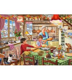 Puzzle Bluebird Pâtisseries De Noël De Grand-Mère 2000 pièces