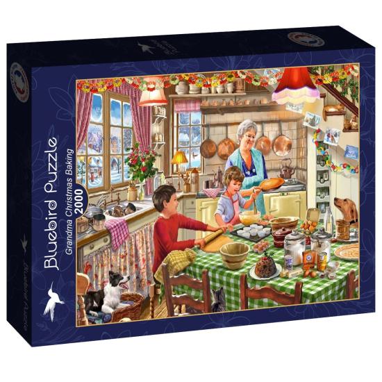 Puzzle Bluebird Pâtisseries De Noël De Grand-Mère 2000 pièces