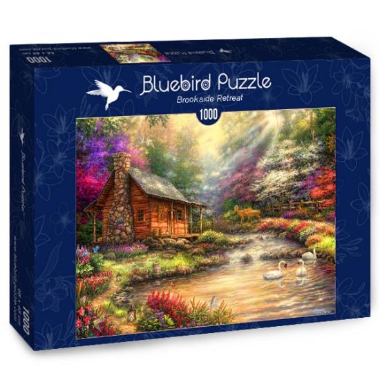 Bluebird Retreat at the Creek Puzzle 1000 pièces Bluebird Retreat at the Creek Puzzle 1000 pièces