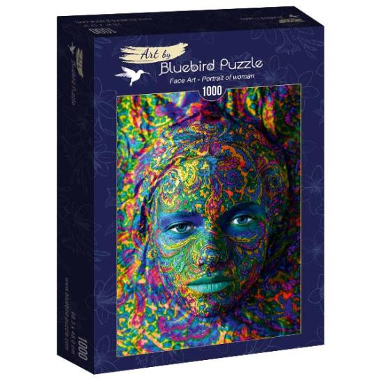 Puzzle Bluebird Portrait de femme 1000 pièces Puzzle Bluebird Portrait de femme 1000 pièces