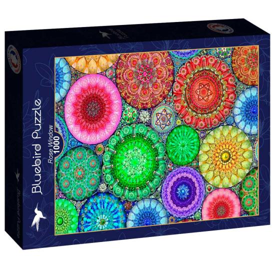 Puzzle Bluebird Rosette 1000 pièces
