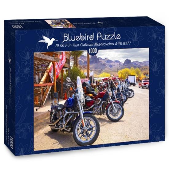 Oatman Bluebird Rt66 Motos Puzzle 1000 pièces