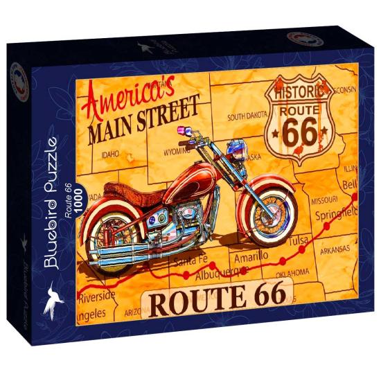 Bluebird Route 66 Puzzle 1000 pièces