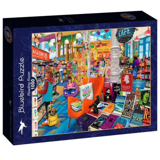 Puzzle Bluebird Salle De Lecture 1000 pièces