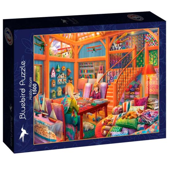 Puzzle Bluebird Salle De Loisirs 1500 pièces
