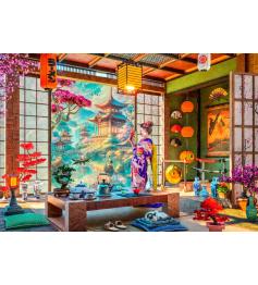 Puzzle Bluebird Salon de Thé Japonais 1000 pièces