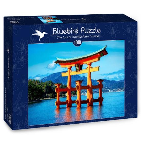 Puzzle Bluebird du sanctuaire Torii d'Itsukushima 1500 pièce