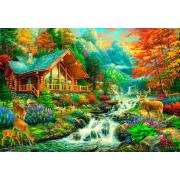 Puzzle Bluebird Alpine Serenity 1000 pièces