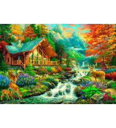 Puzzle Bluebird Alpine Serenity 1000 pièces