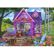 Puzzle Bluebird She Shed Studio 500 pièces