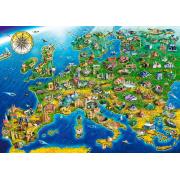 Puzzle Bluebird Symboles de l'Europe 1000 pièces