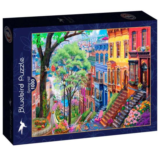 Puzzle Bluebird Spring Hill 1000 pièces Puzzle Bluebird Spring Hill 1000 pièces