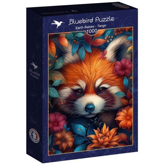 Puzzle Bluebird Tango, Le Panda Roux 1000 pièces