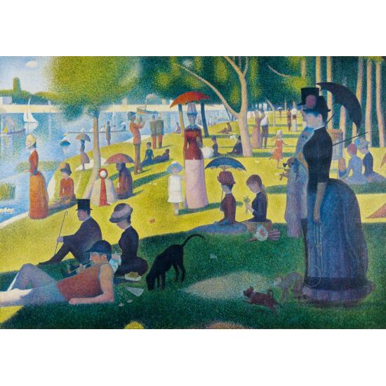 Bluebird Sunday Afternoon at La Grande Jatte 1000 Foot Puzzle