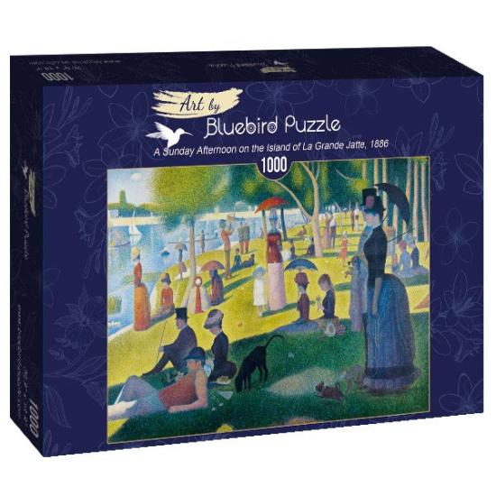 Bluebird Sunday Afternoon at La Grande Jatte 1000 Foot Puzzle