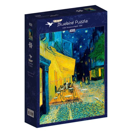 Puzzle Bluebird Terrasse de Café la Nuit 4000 Pcs