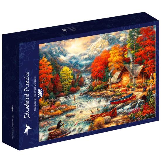 Bluebird Outdoor Treasures Puzzle 3000 pièces