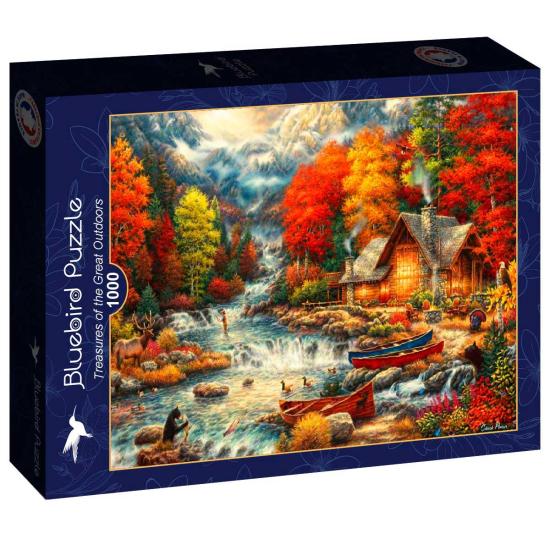Bluebird Outdoor Treasures Puzzle 1000 pièces