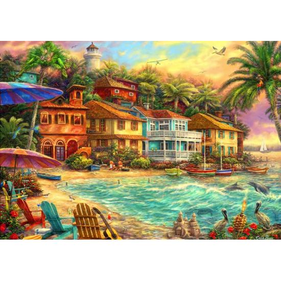 Bluebird Puzzle Island Time 2000 pièces