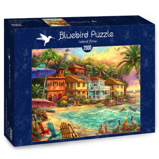 Bluebird Puzzle Island Time 2000 pièces