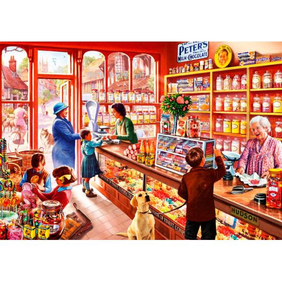 Puzzle Bluebird Candy Store 1000 pièces Puzzle Bluebird Candy Store 1000 pièces