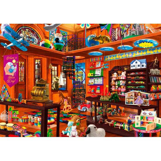 Bluebird Puzzle Hidden Toy Store 1000 pièces Bluebird Puzzle Hidden Toy Store 1000 pièces