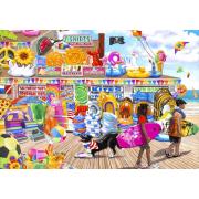Puzzle Bluebird Boutique De Plage de 2000 pièces