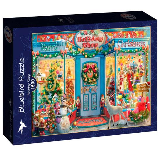 Puzzle Bluebird Boutique de Vacances 1500 pièces