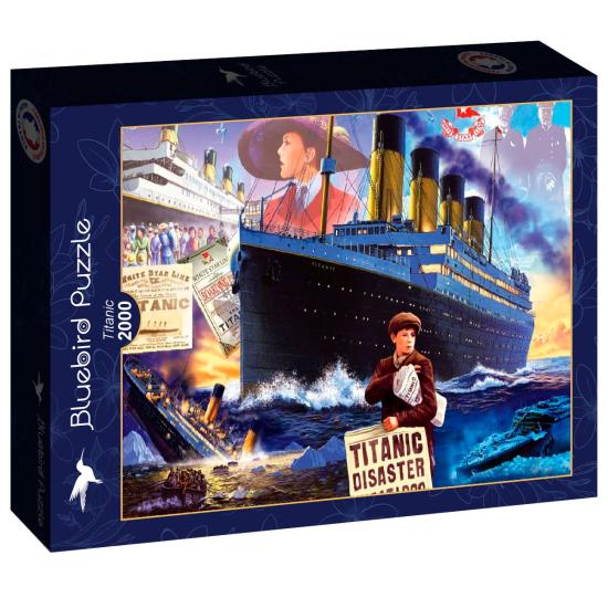 Puzzle Bluebird Titanic 2000 pièces