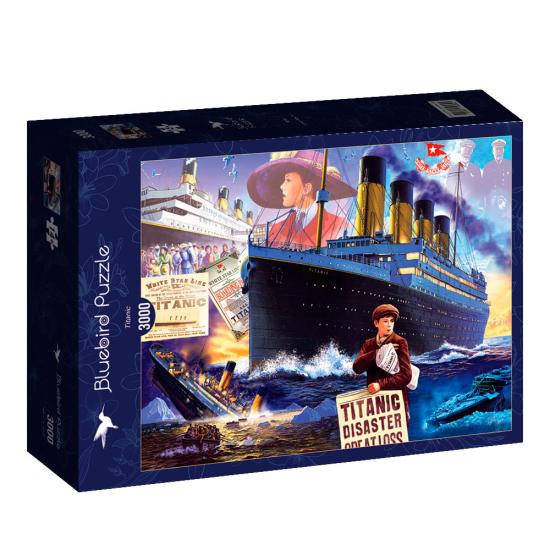 Puzzle Bluebird Titanic 3000 pièces