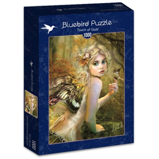 Bluebird Touch of Gold Puzzle 1000 pièces