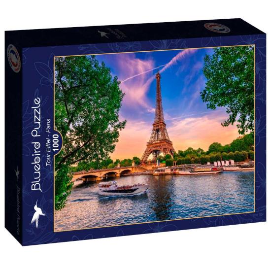 Puzzle Bluebird Torre Eiffel, Paris 1000 pièces